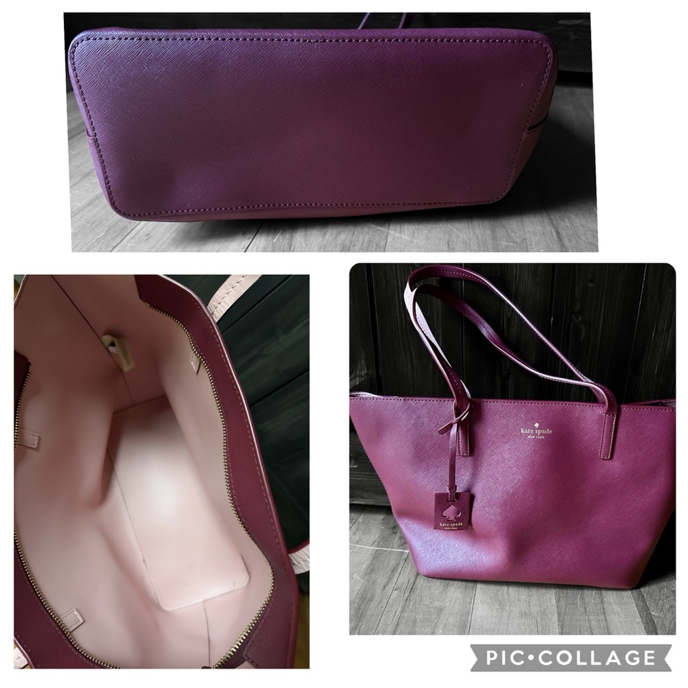 Kate Spade Purple Tote Bag